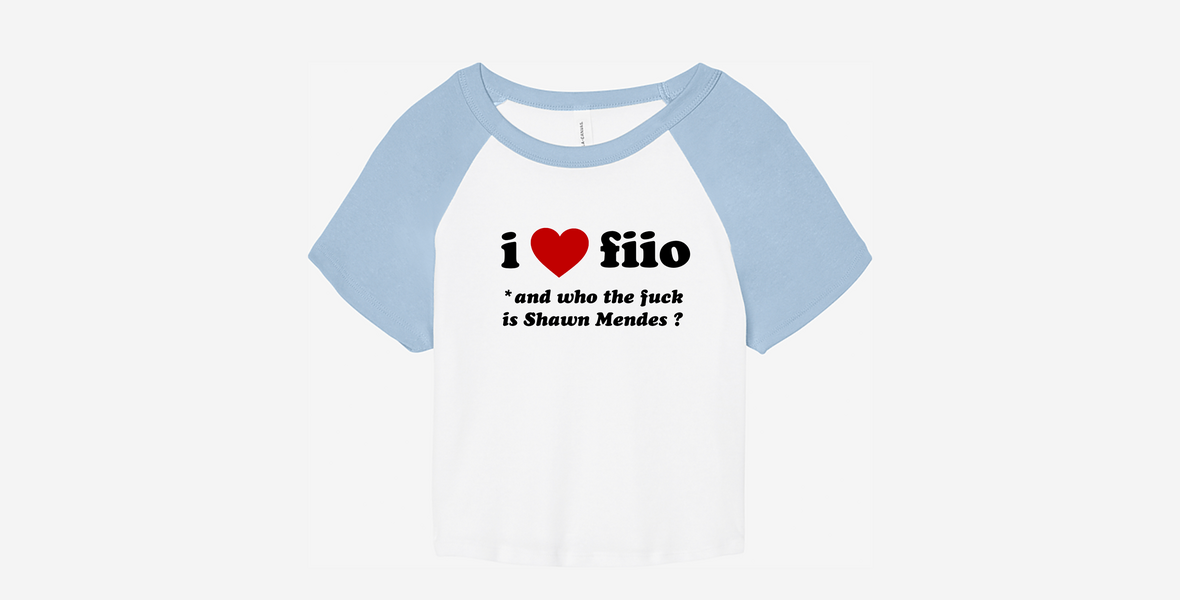  I ❤️ fiio, Unisex Baby-Tee 